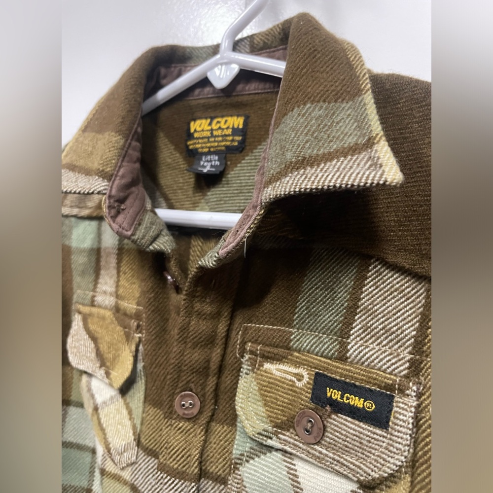 New Volcom work shirt - jacket shirt - cool for fall or winter. Fall Photos.